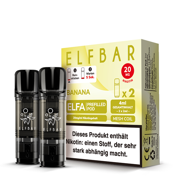 ELFBAR ELFA - Alle Pods Sorten (2er Packs)
