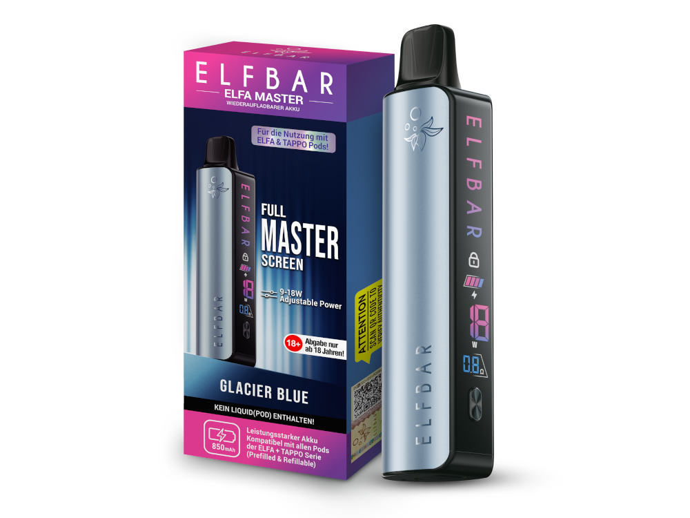 ELFBAR ELFA Master - 850 mAh - Glacier Blue