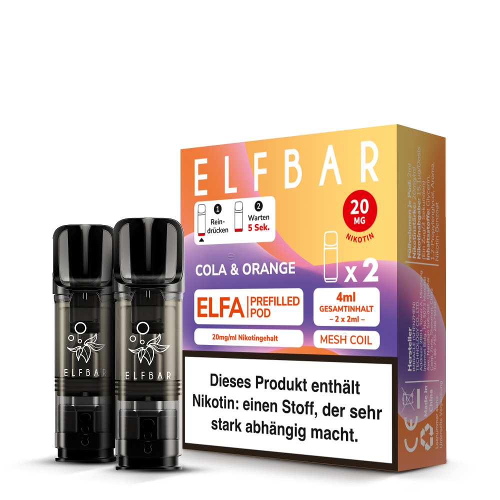 ELFBAR ELFA - Alle Pods Sorten (2er Packs)