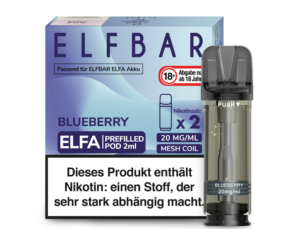 ELFBAR ELFA - Alle Pods Sorten (2er Packs)