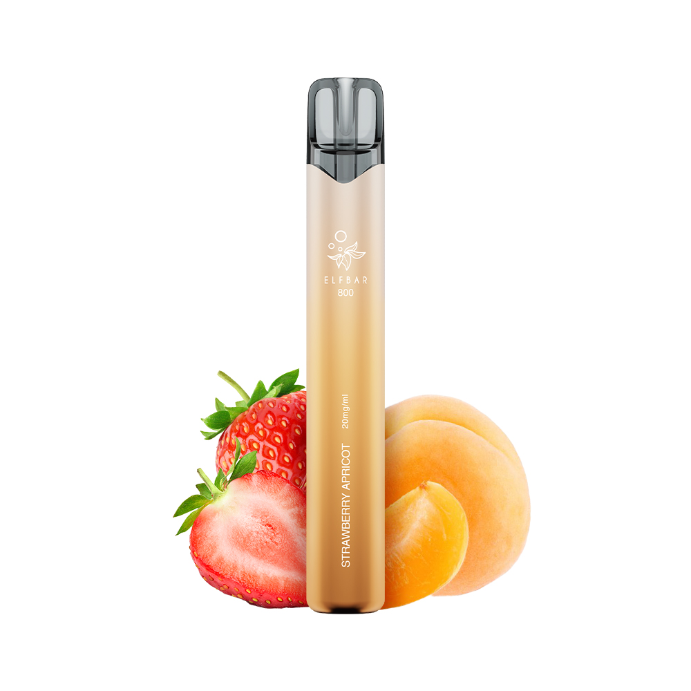 ELFBAR 800 Strawberry Apricot 20mg Nikotin