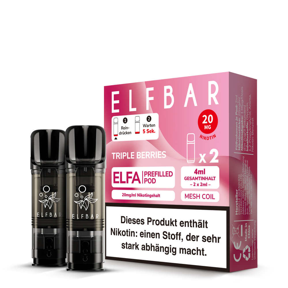ELFBAR ELFA - Alle Pods Sorten (2er Packs)