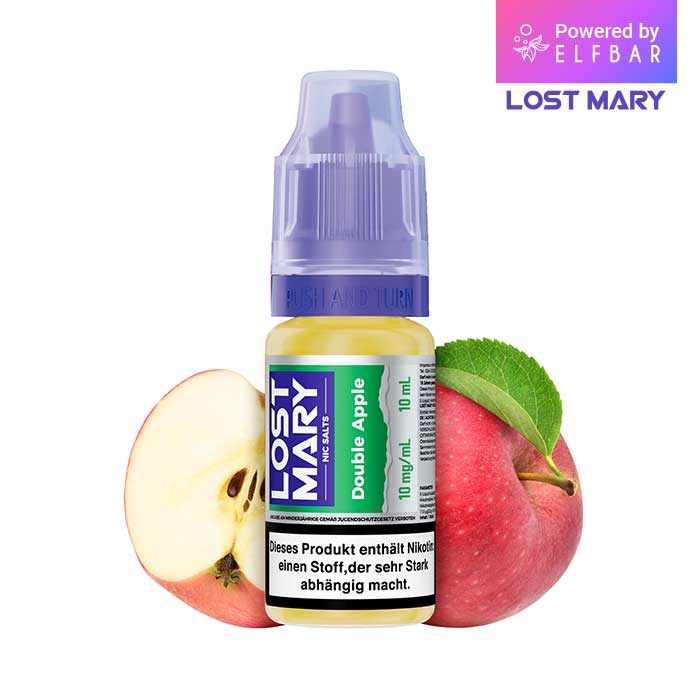 ELFBAR LOST MARY Liquid (NicSalt) Double Apple 10ml