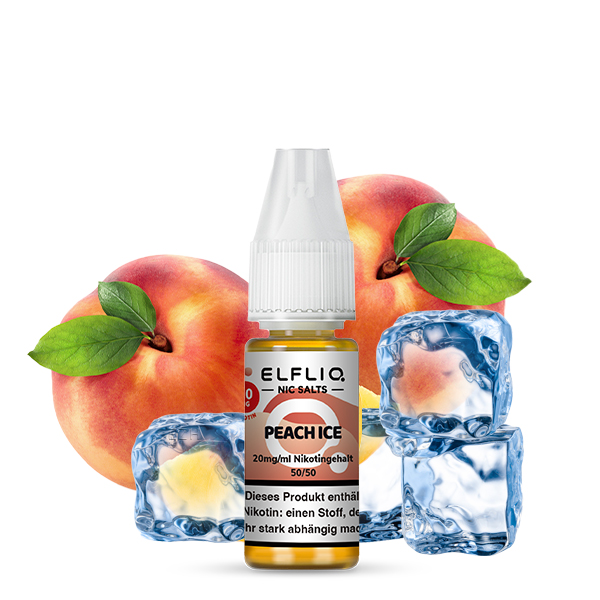 Elfliq Liquid Peach Ice - by Elf Bar