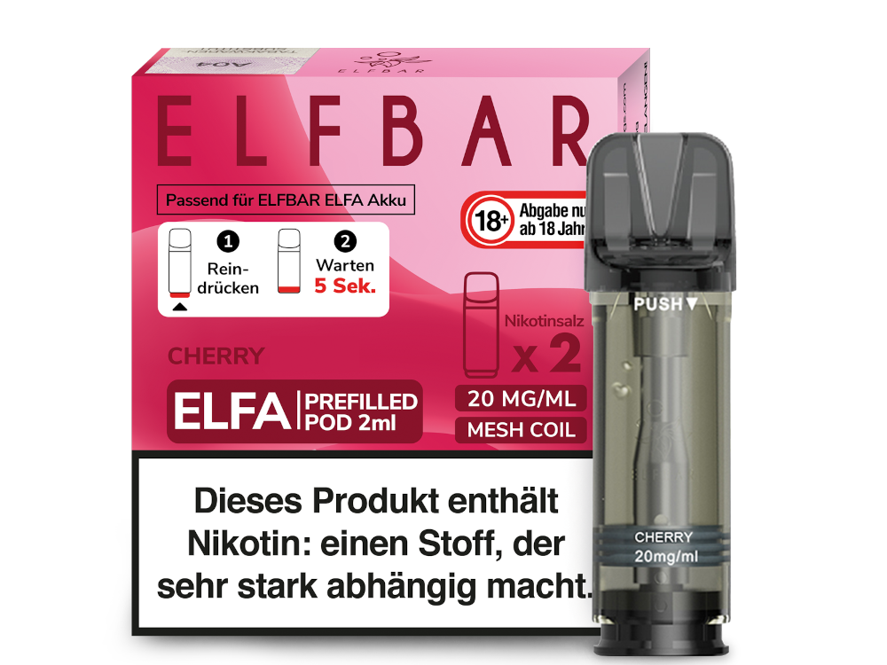 ELFBAR ELFA - Alle Pods Sorten (2er Packs)