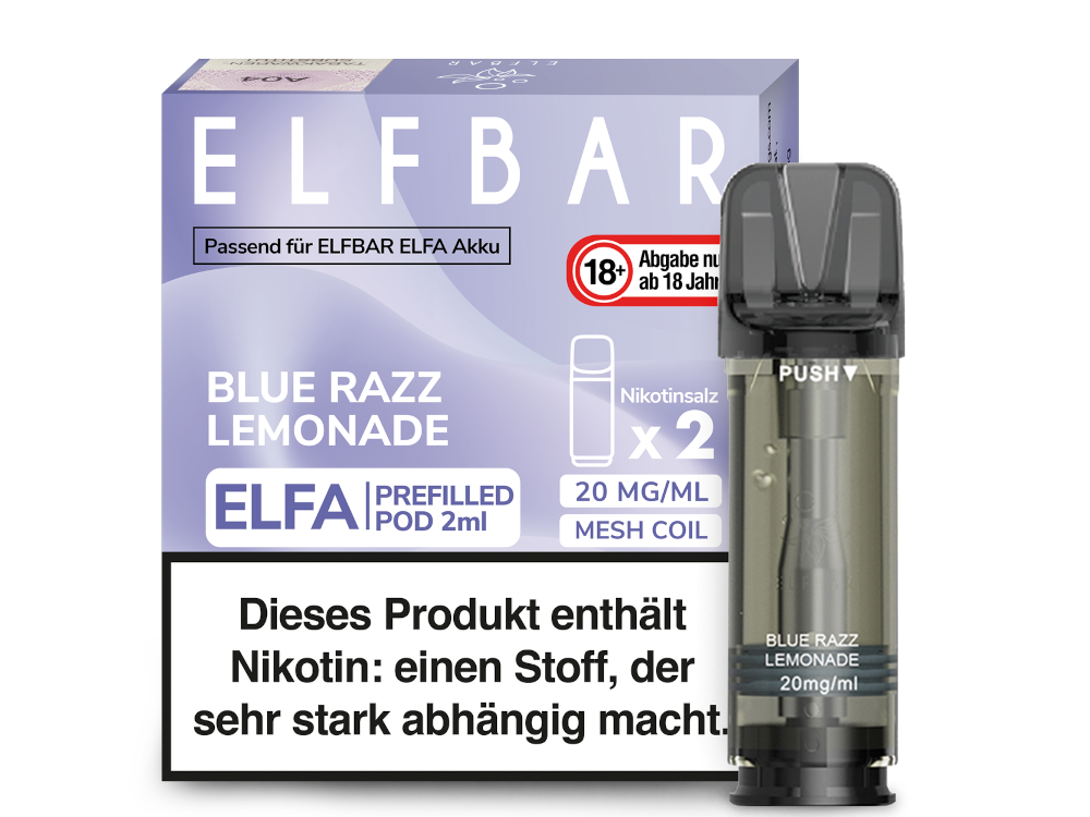 ELFBAR ELFA - Alle Pods Sorten (2er Packs)